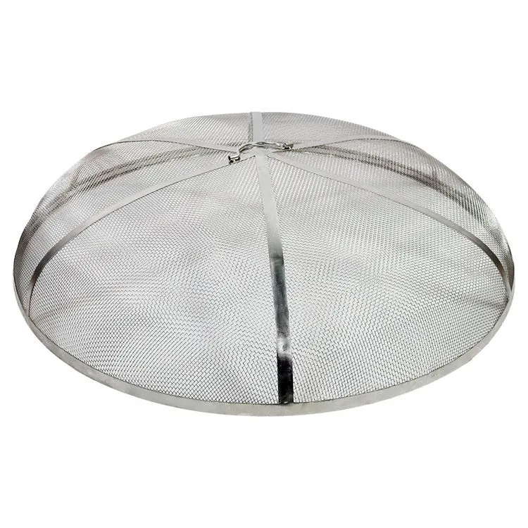 36" Stainless Steel Fire Pit Spark Screen