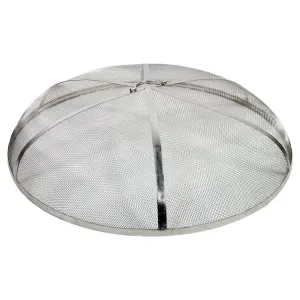 36" Stainless Steel Fire Pit Spark Screen