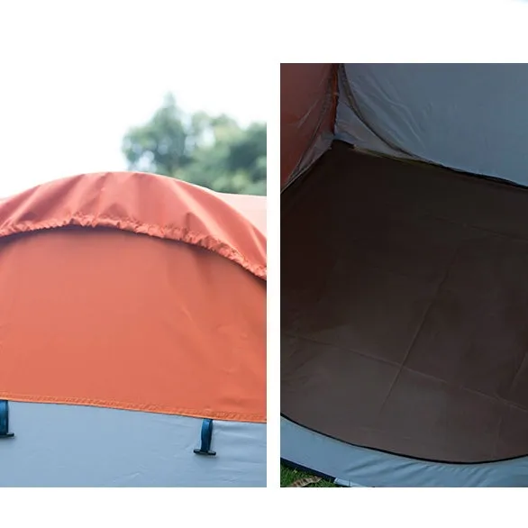 Clothes Changing Bathing Tent with Window, Single, Size: 190x120x120cm (Blue)