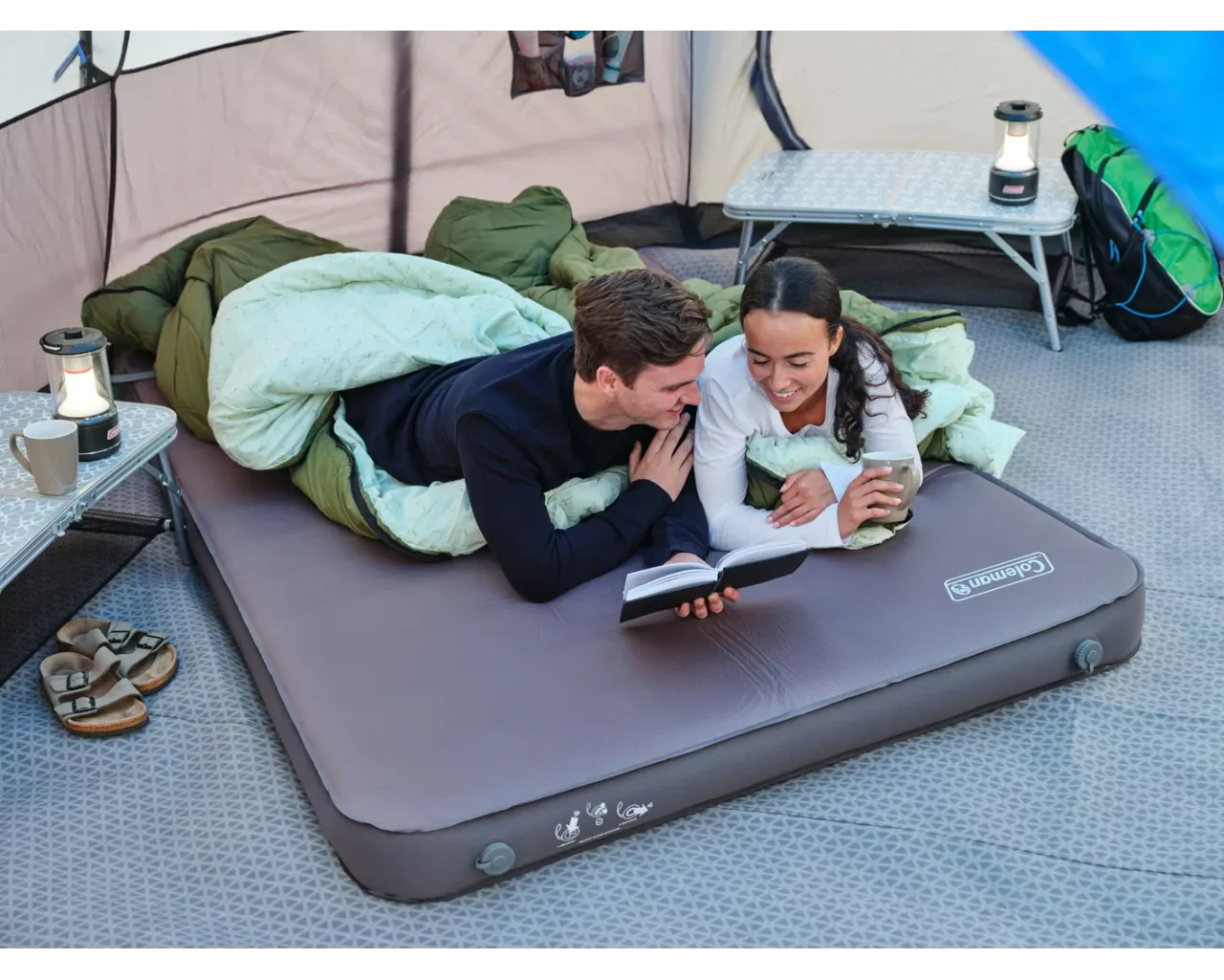 Coleman Supercomfort Self-Inflating Sleeping Mat 12cm Double