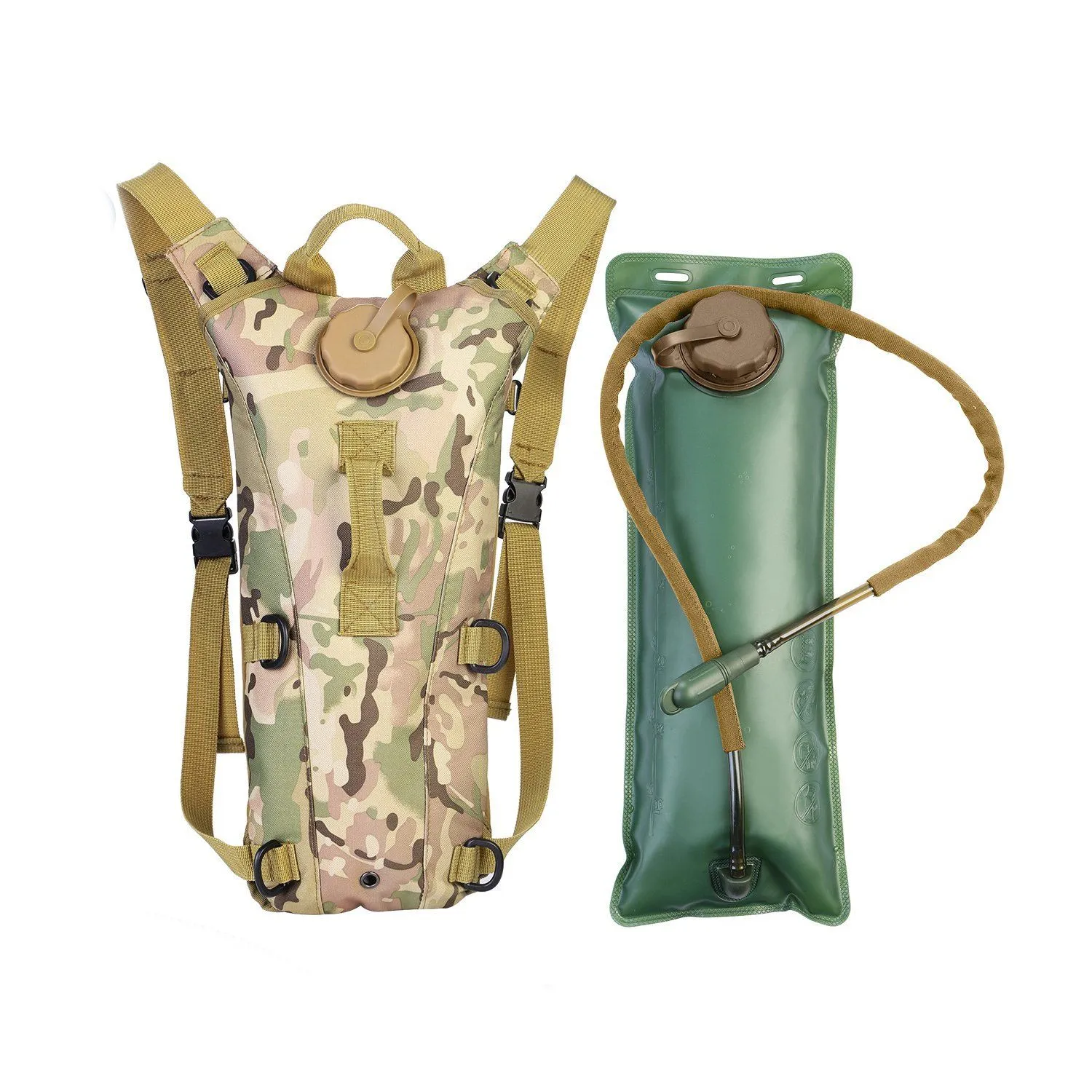 iMountek Tactical Hydration Pack 3L Water Bladder