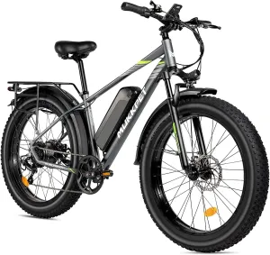 MUKKPET Suburban 750W 48V 15Ah All-Terrain Fat Tire Electric Bike - Financing Available!