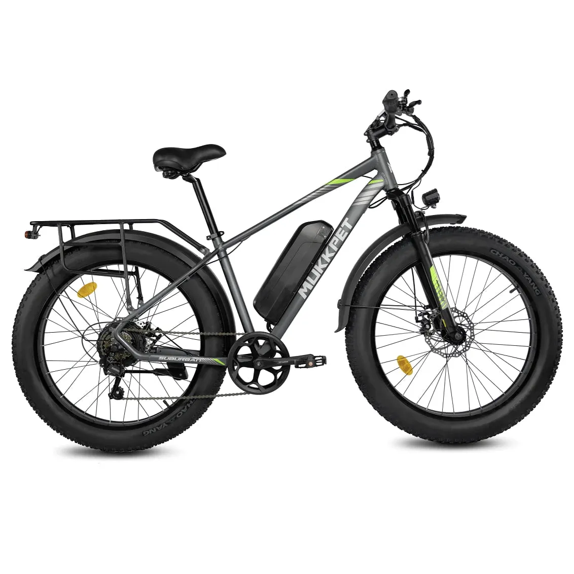 MUKKPET Suburban 750W 48V 15Ah All-Terrain Fat Tire Electric Bike - Financing Available!