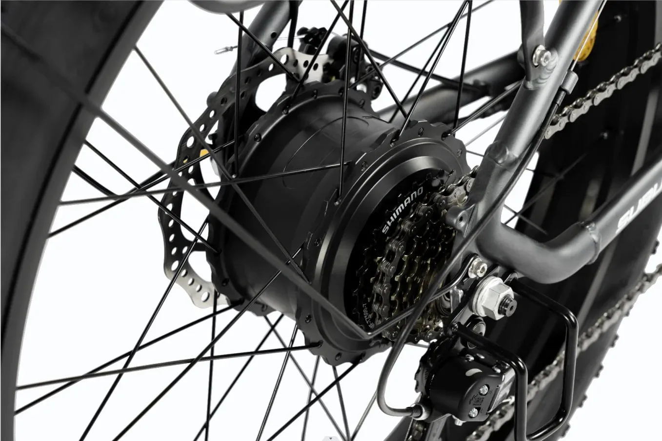 MUKKPET Suburban 750W 48V 15Ah All-Terrain Fat Tire Electric Bike - Financing Available!