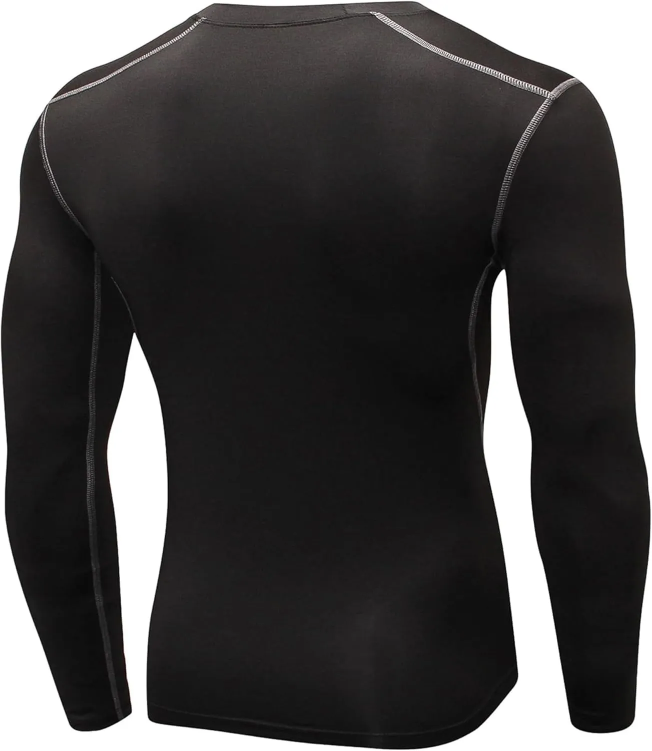 SPVISE Men's Thermal Compression Shirts Long Sleeve Fleece Lined Underwear Tops Cold Weather Running Gear Base Layer Winter