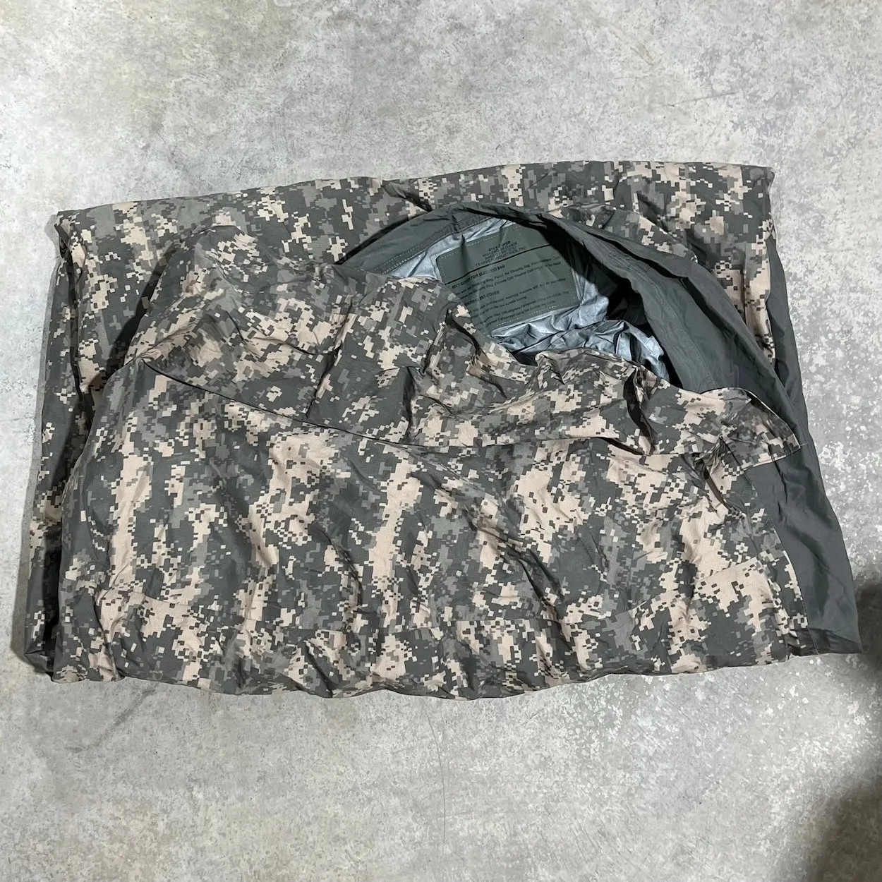 US Military Bivy ACU Gore-Tex GI Sleeping Bag Cover