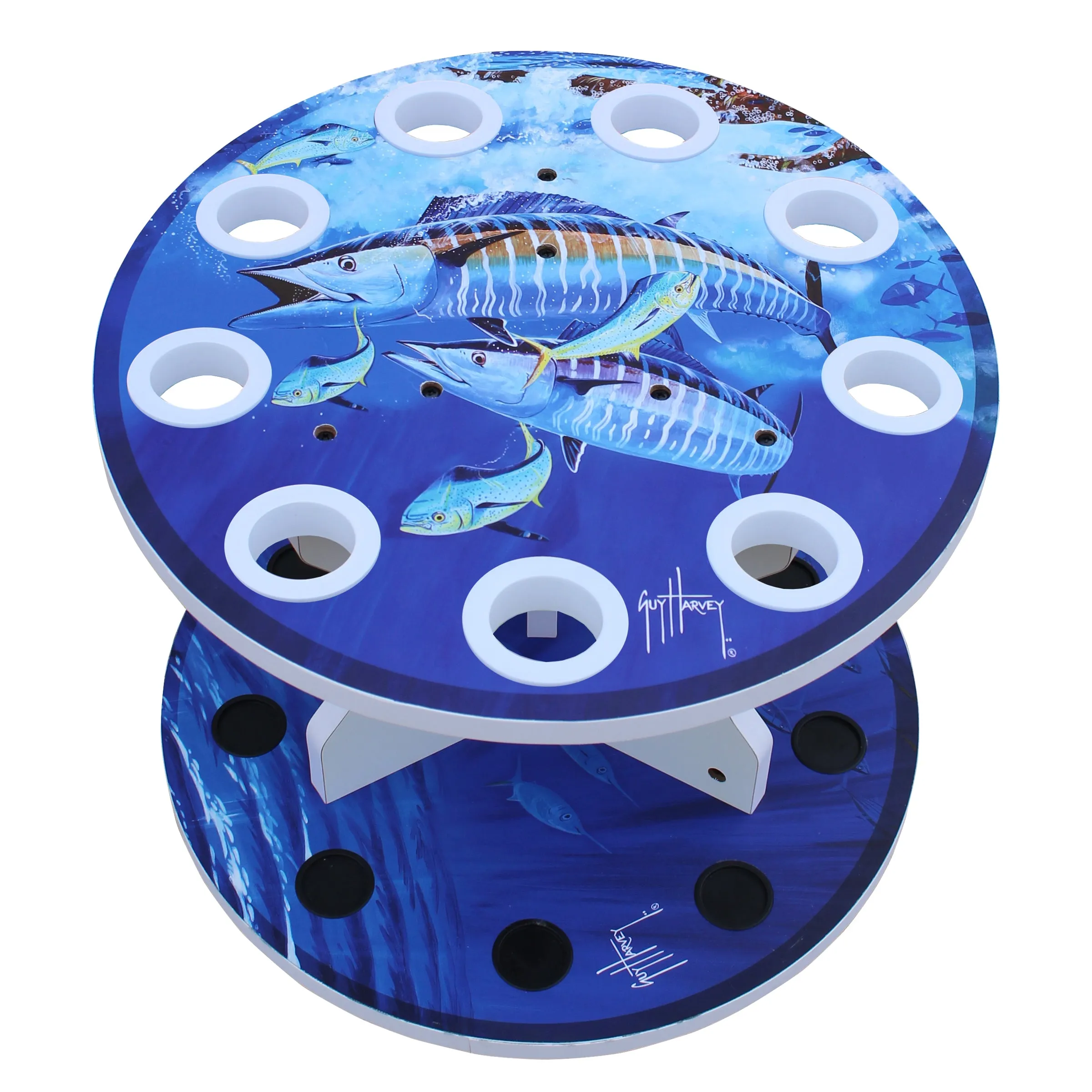 Wahoo Spinning 9 Rod Rack